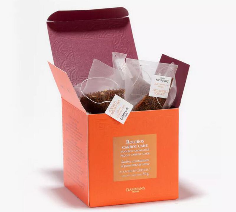 Dammann Fr&egrave;res Carrot Cake Rooibos - 25 tea bags image number 0