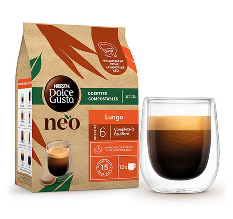 12 cialde Nescafe* Dolce Gusto* NEO Lungo image number 5