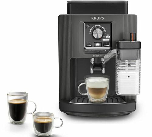 Expresso Broyeur KRUPS  Serenity Milk EA402HE0 - Noir