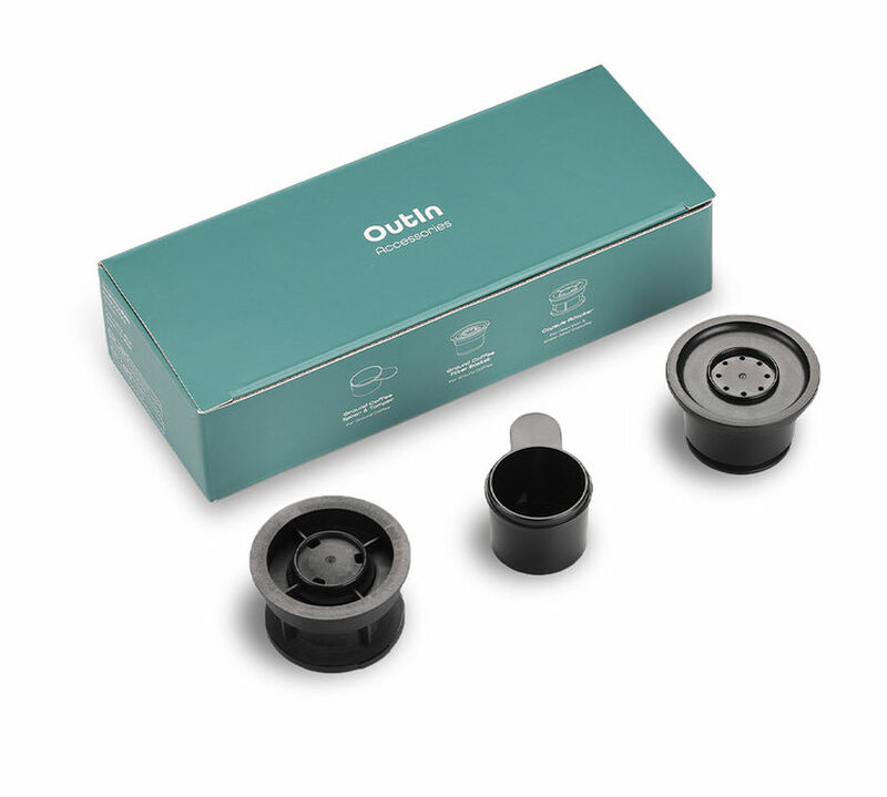 OutIn Nano Portable Espresso Machine Adapters Kit image number 0