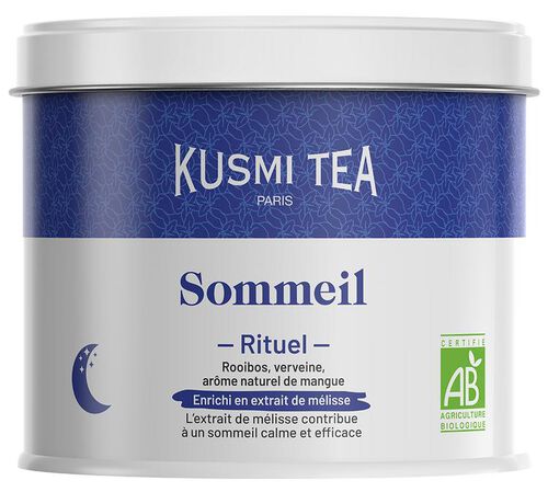 Kusmi Tea Organic Loose Leaf Tea Sleep Ritual Herbal Tea - 100g