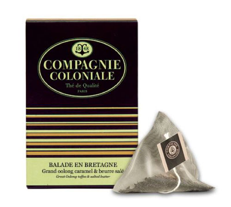 Balade en Bretagne Oolong Tea - 25 pyramid bags - Compagnie Coloniale image number 0