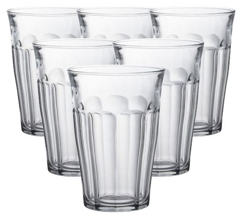 Duralex Picardie glasses - 6x36cl image number 0