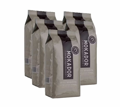 5 Kg Caf&eacute; en grain 100% Arabica - Mokador Castellari