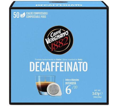 50 ESE Pods Decaffeinato - Caff&egrave; Vergnano image number 2
