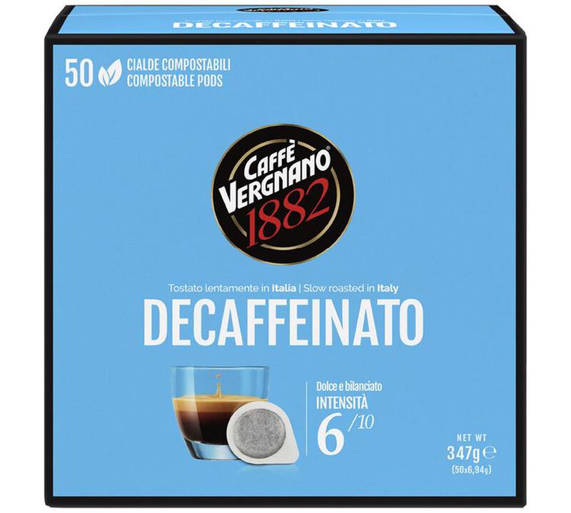 50 ESE Pods Decaffeinato - Caff&egrave; Vergnano image number 2