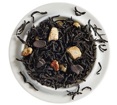 Th&eacute; Noir Couleur Chocolat - Vrac 100 g - COMPTOIR FRAN&Ccedil;AIS DU TH&Eacute;