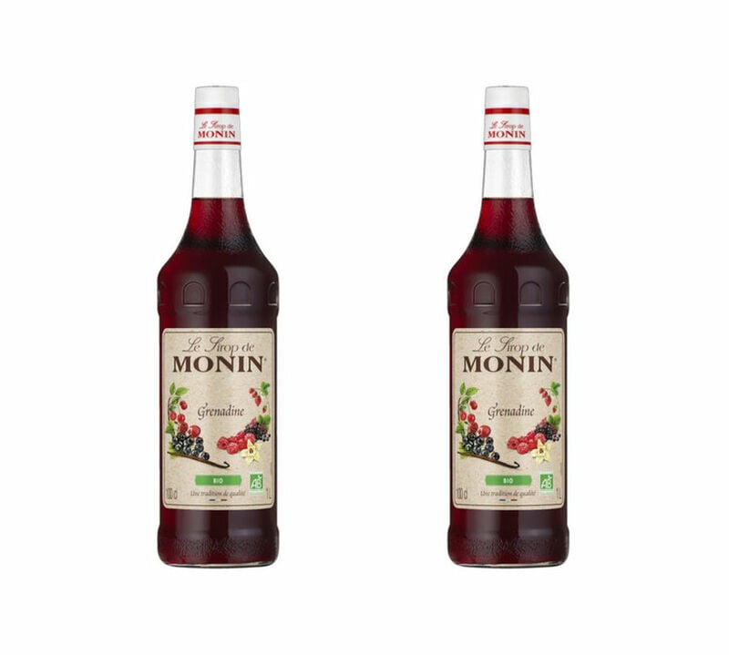 Sirop bio Monin - Grenadine - 2 x 1 L image number 0
