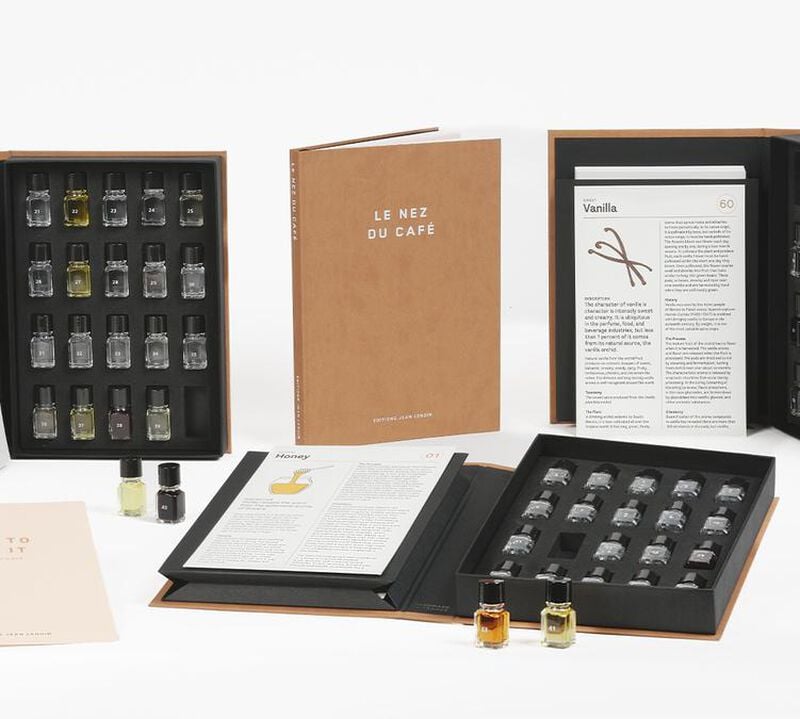 Coffret Le Nez du Caf&eacute; - 60 ar&ocirc;mes - EDITIONS JEAN LENOIR image number 1