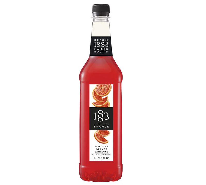 Sirop - Orange sanguine - 1 L - 1883 MAISON ROUTIN image number 0