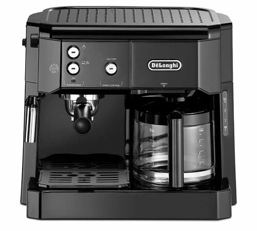 DeLonghi - Caffettiera Combinata BCO 416.1 per Espresso, Cialde e Filtro
