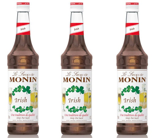 Lot de 3 Sirops Monin - Irish - 3 x 70cl