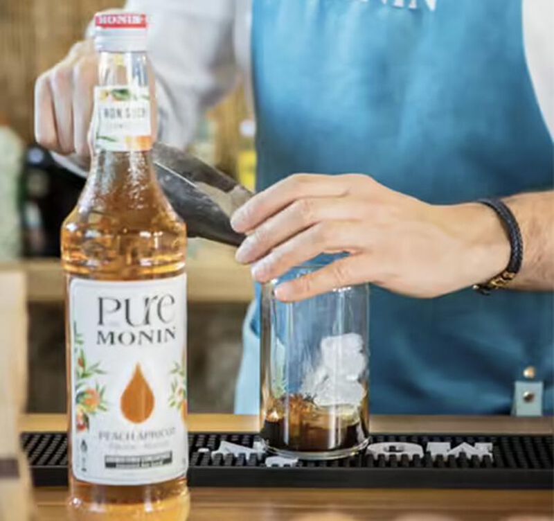 Pure by MONIN - P&ecirc;che et Abricot - 70 cl image number 1
