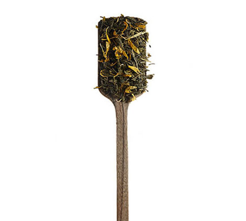 'Mira-bella' fruity green tea - 20 chiffon tea bags - Comptoir Fran&ccedil;ais du Th&eacute; image number 1