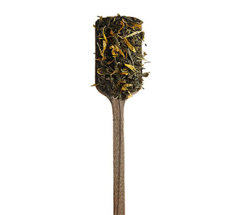 'Mira-bella' fruity green tea - 20 chiffon tea bags - Comptoir Fran&ccedil;ais du Th&eacute; image number 1
