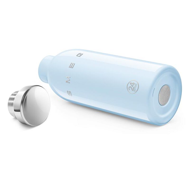 Bouteille isotherme double paroi bleu azur WBF01PB - Ann&eacute;es 50 - 50 cl- SMEG image number 5