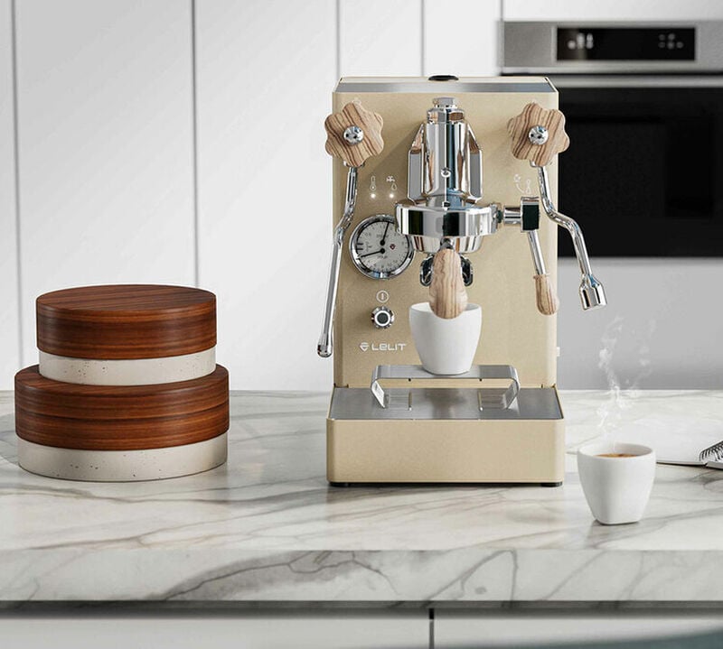 Machine expresso LELIT MaraX PL62X-2Q30 &eacute;dition limit&eacute;e or et bois image number 2