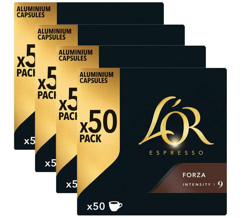 200 capsulesles Forza compatibles Nespresso* Original- L'OR ESPRESSO image number 0