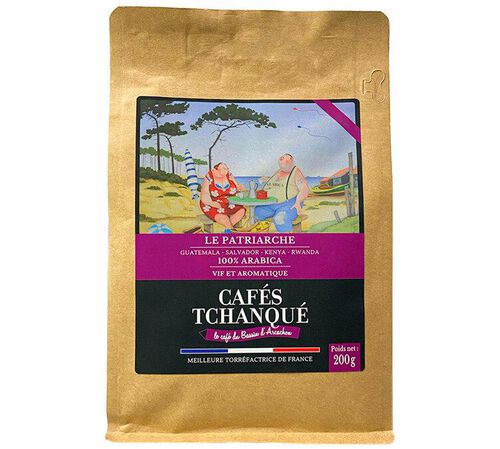 200 g - caf&eacute; en grain - Patriarche - TCHANQU&Eacute; GOURMET