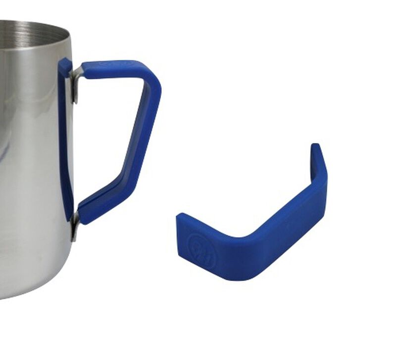 Rhino Coffee Gear Blue Silicone Milk Jug Grip - 60cl/20oz image number 0
