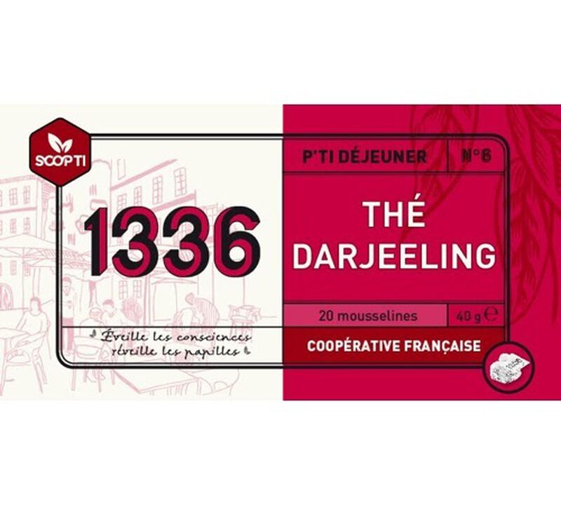 1336 (Scop TI) Darjeeling tea x 20 sachets image number 0