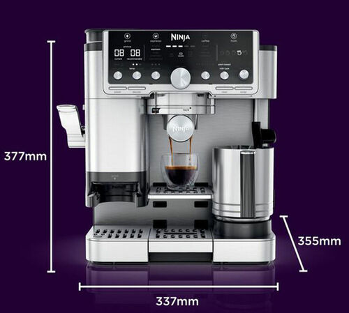 Expresso avec broyeur - Ninja Luxe? / Caf&eacute; Pro Series - Ninja  - Tr&egrave;s bon &eacute;tat image number 4
