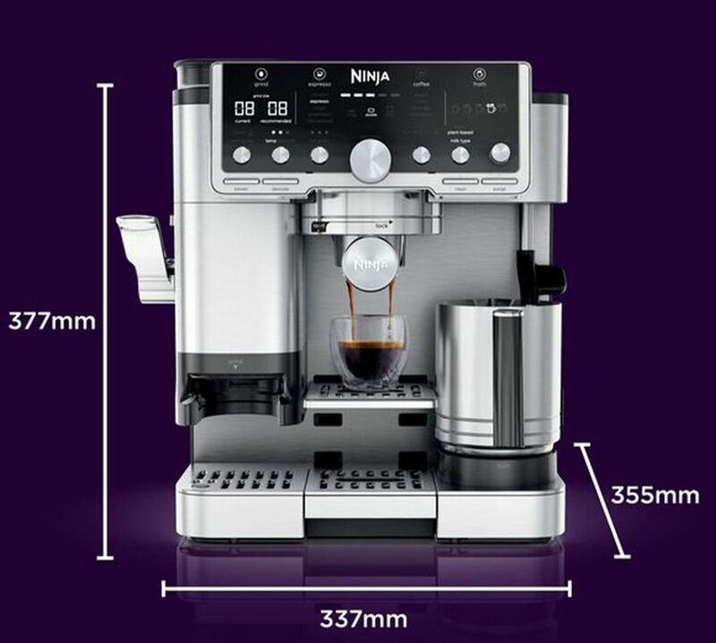 Machine expresso NINJA ES701EU Luxe avec tamper int&eacute;gr&eacute; image number 4