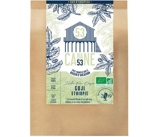 Cabane 53 Coffee Beans Pure Origin Guji Ethiopia - 250g