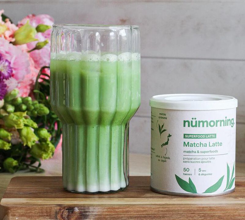 N&uuml;Morning Matcha Latte - Super Food Latte - 100g image number 3