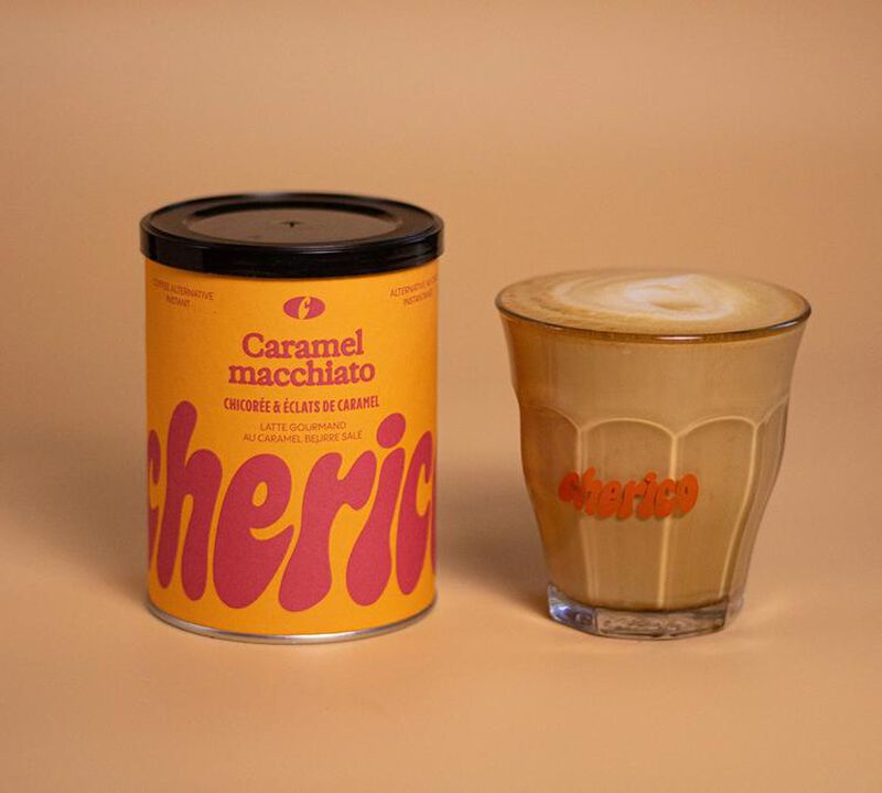 Caramel macchiato chicor&eacute;e - Boisson instantan&eacute;e - Bo&icirc;te 120 g - CHERICO image number 1