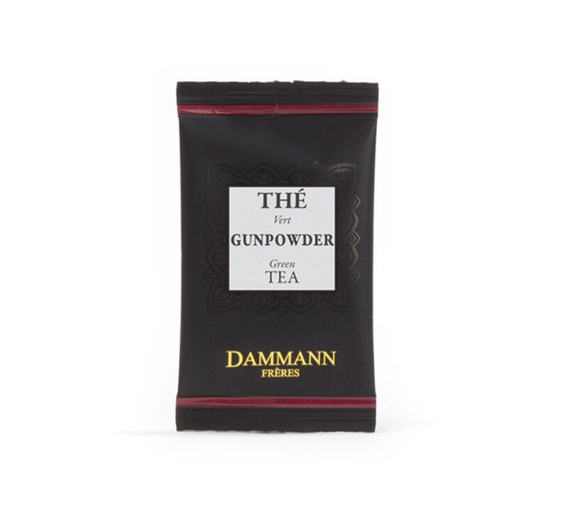 Th&eacute; Vert Gunpowder  - 24 sachets - DAMMANN FR&Egrave;RES image number 2