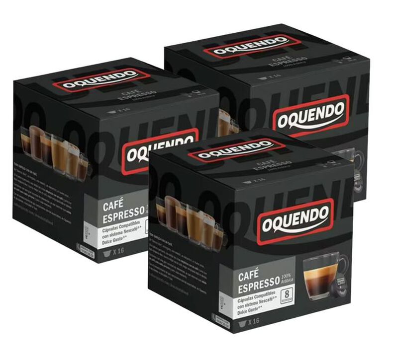 48 capsules compatibles Nescaf&eacute;* Dolce Gusto* Espresso &ndash; OQUENDO image number 0