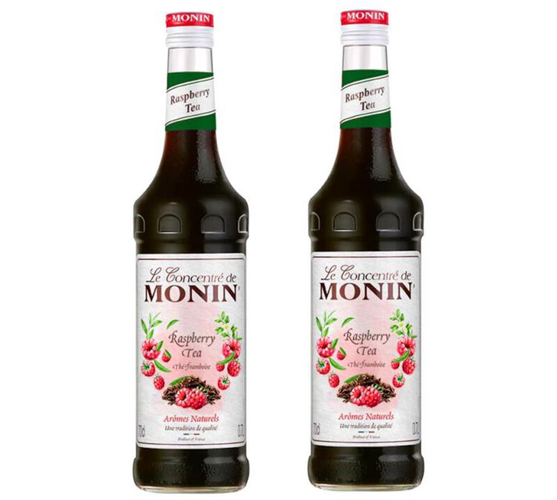 Th&eacute; Framboise - 2 x 70 cl - MONIN image number 0