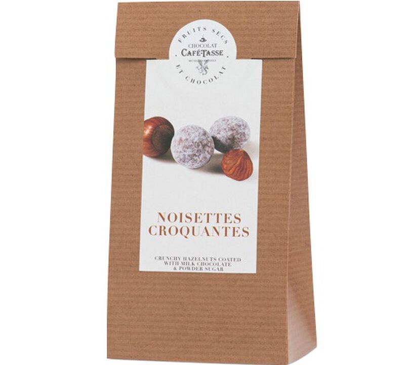 Caf&eacute; Tasse - Nocciole croccanti ricoperte di cioccolato al latte e zucchero 125 g - Da consumarsi entre 15/07/26 image number 0