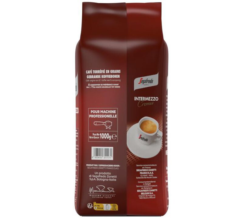 Segafredo Zanetti Coffee Beans Intermezzo - 1kg image number 1