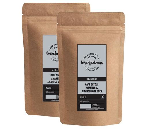 Les Petits Torr&eacute;facteurs Ground Coffee Almond-flavoured Coffee - 250g