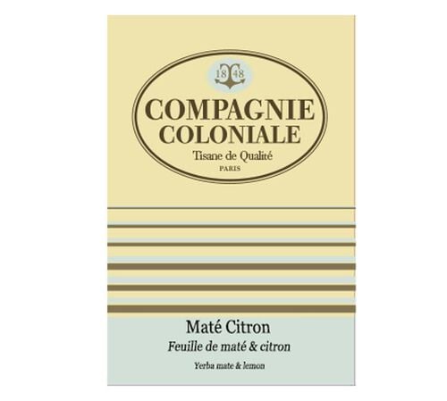 Compagnie Coloniale Lemon Mat&eacute; Tea - 25 tea bags