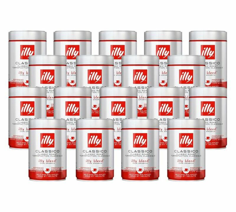 Illy Classico Espresso Ground Coffee - 18 x 250g image number 0