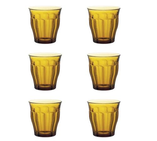6 gobelets "Picardie" couleur vermeil 25 cl - Duralex