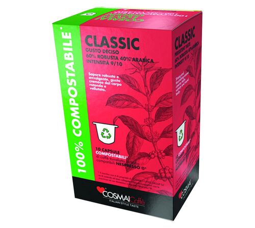 10 Nespresso* Original Compatible Capsules Classic &ndash; COSMAI CAFFE