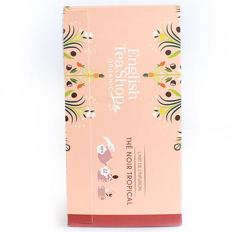 Th&eacute; Noir Tropical Bio & Equitable - 20 sachets - FAIRTRADE - ENGLISH TEA SHOP image number 4