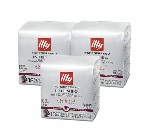 Illy Iperespresso Intenso Filter Coffee - 54 coffee capsules