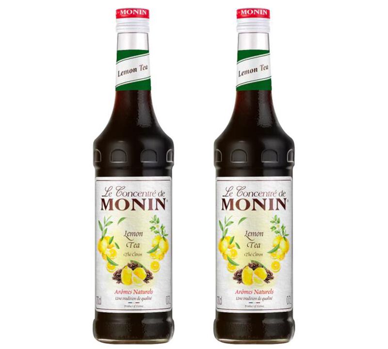 Sirop Monin - Th&eacute; Citron -2 x 70 cl image number 0