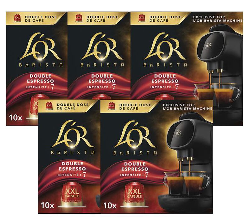 L'Or Barista Double Espresso x 50 XXL coffee pods image number 0