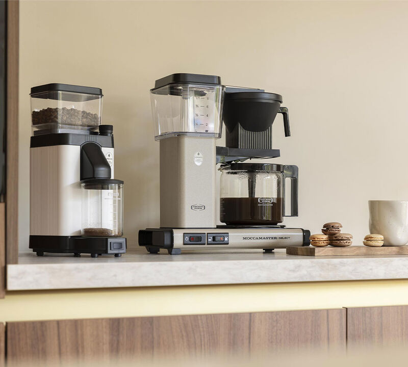 Filterkaffeemaschine Moccamaster KBG Select Sandbeige image number 3