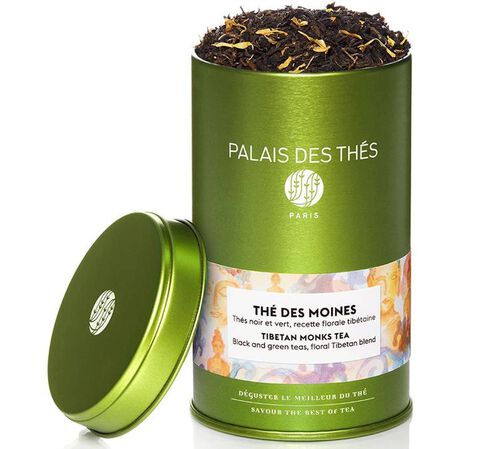Palais des Th&eacute;s 'Th&eacute; des Moines' flavoured green tea - 100g loose leaf