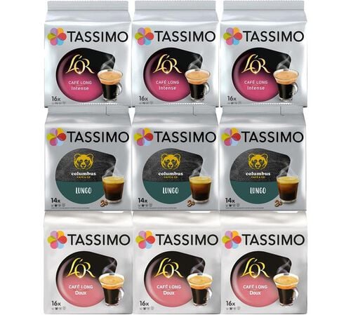 Tassimo Pods Long Coffee Value Pack x 138