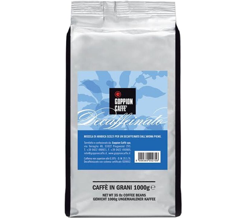 Goppion Caff&egrave; - Caff&egrave; in grani - Decaffeinato Miscela Espresso 1 kg image number 0