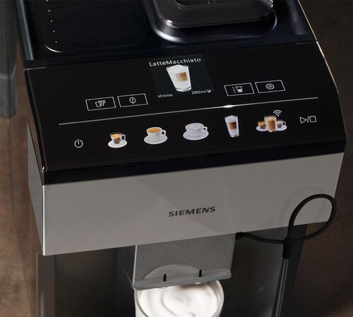 Siemens - Kaffeevollautomat EQ500 Classic Connect Edelstahl & Schwarz image number 2