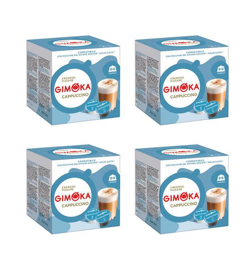 64 capsule compatibili Nescafe* Dolce Gusto* Cappuccino Classico &ndash; Gimoka image number 0